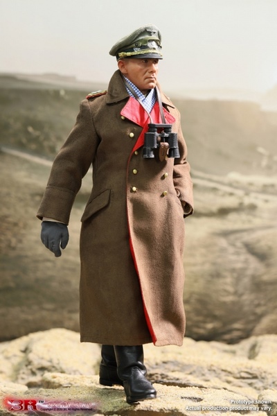 Figurka Erwin Rommel The Desert Fox - General Field Marshal Of German Afrika Korps 1/6 Action Figure
