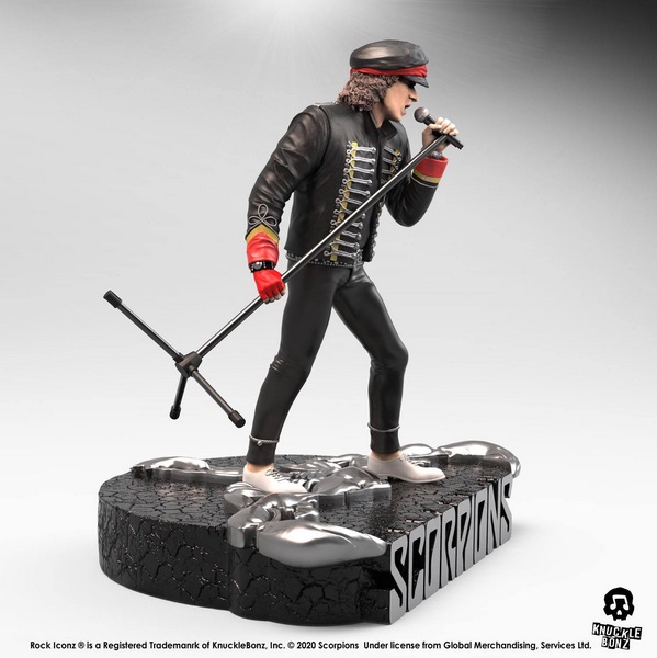 Soška Klaus Meine Limited Edition - Scorpions Rock Iconz Statue
