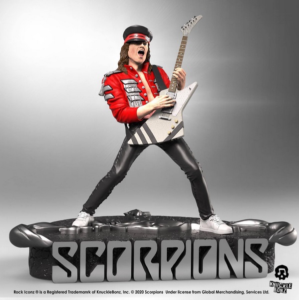 Soška Matthias Jabs Limited Edition - Scorpions Rock Iconz Statue