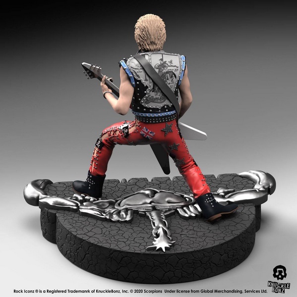 Soška Rudolf Schenker Limited Edition - Scorpions Rock Iconz Statue