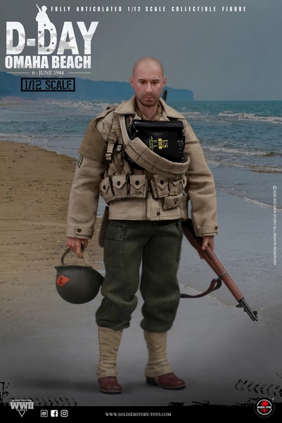 Figurka Sergeant - WWII U.S. 2nd Ranger Battalion 1/12 Scale Figure