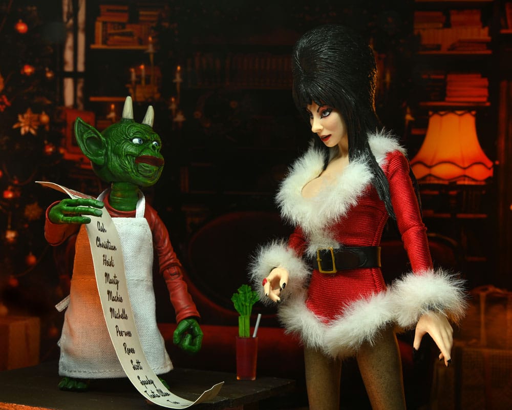 Figurka Very Scary Xmas Elvira - Elvira, Mistress of the Dark Clothed Action Figure