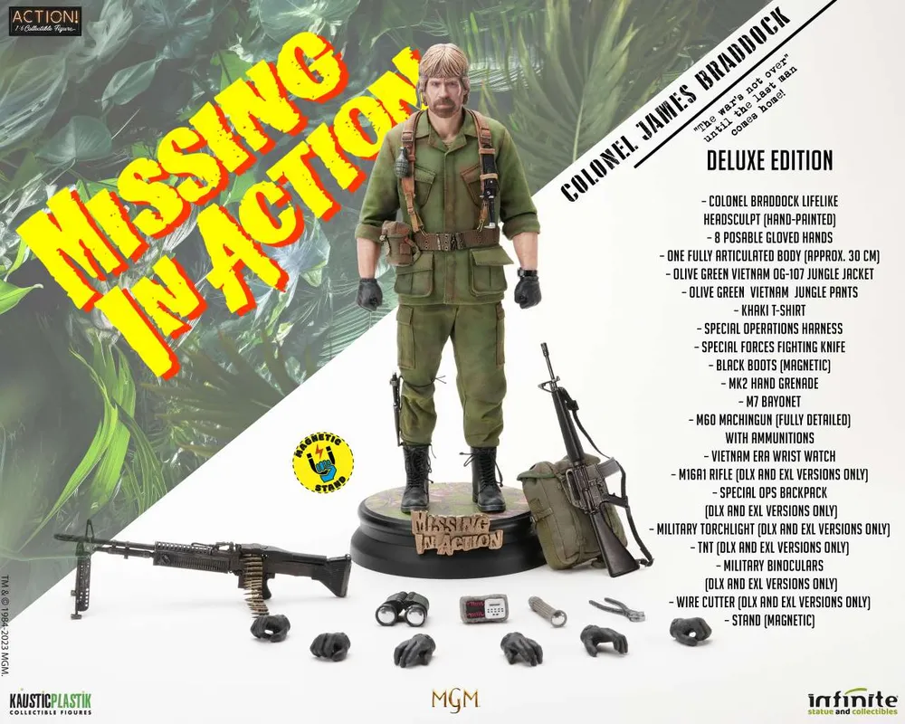 Figurka Colonel James Braddock - Missing In Action 1/6 Action Figure Deluxe Edition