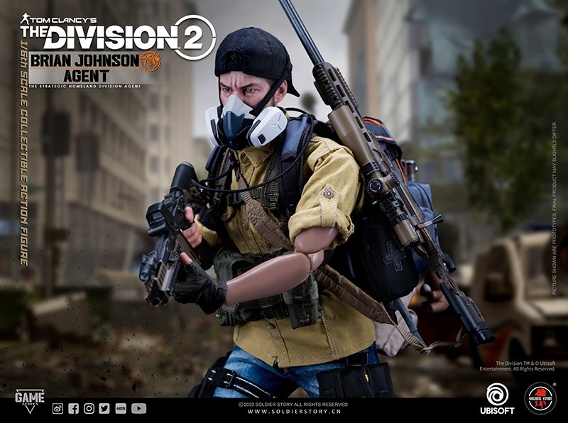 Figurka Brian Johnson Agent (Deluxe Version) - Tom Clancy's The Division 2 Action Figure 1/6