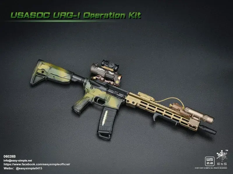 Sada zbraní s výstrojí USASOC URG-I Operation Kit (2 Colors Camo)