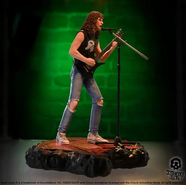 Soška Chuck Schuldiner II - Rock Iconz: Death Statue