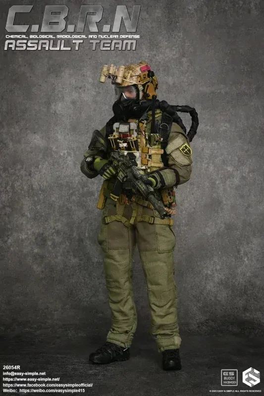 Figurka C.B.R.N. Assault Team 1/6 Action Figure