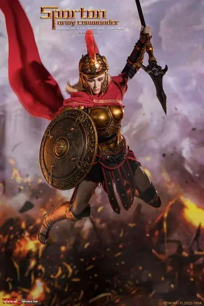 Figurka Spartan Army Commander Golden 1/6 Action Figure
