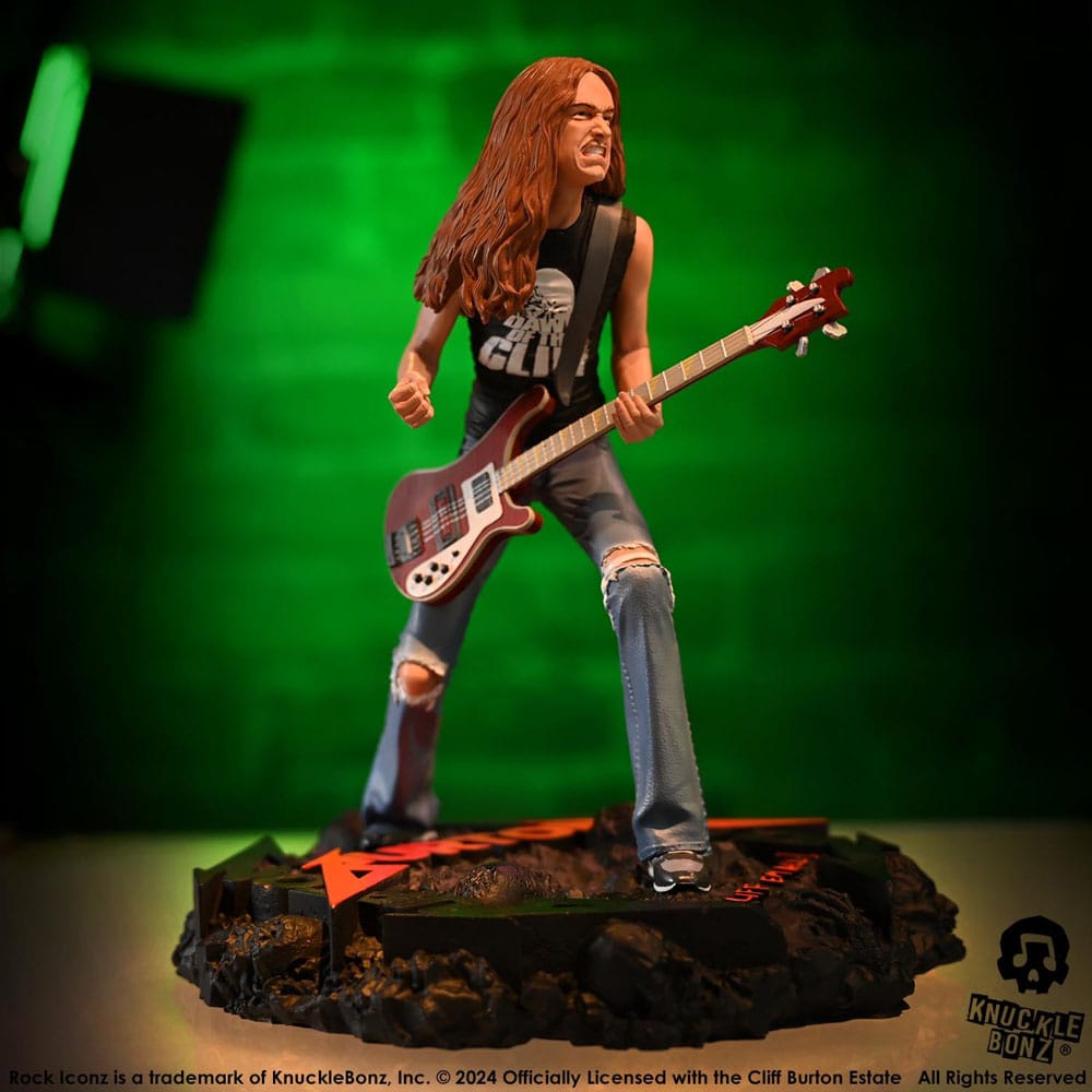 Soška Cliff Burton II Metallica Rock Iconz Statue