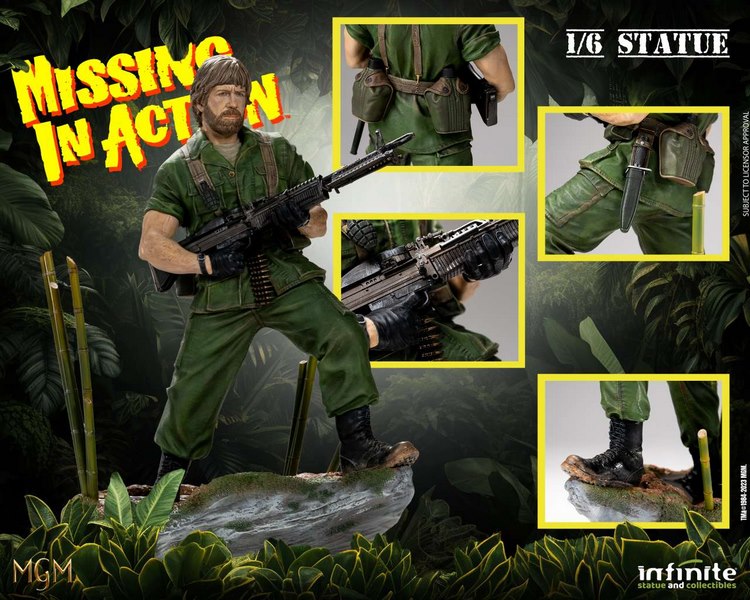Soška Colonel James Braddock - Missing In Action 1/6 Statue