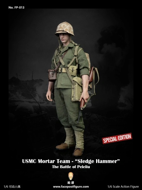 Figurka Eugene Sledge - The Pacific (USMC Mortar Team Sledge Hammer) 1/6 Action Figure