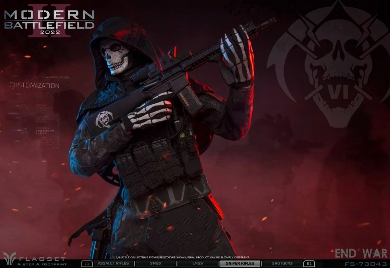 Figurka Ghost Reaper Squad - Call Of Duty Warzone 1/6 Action Figure