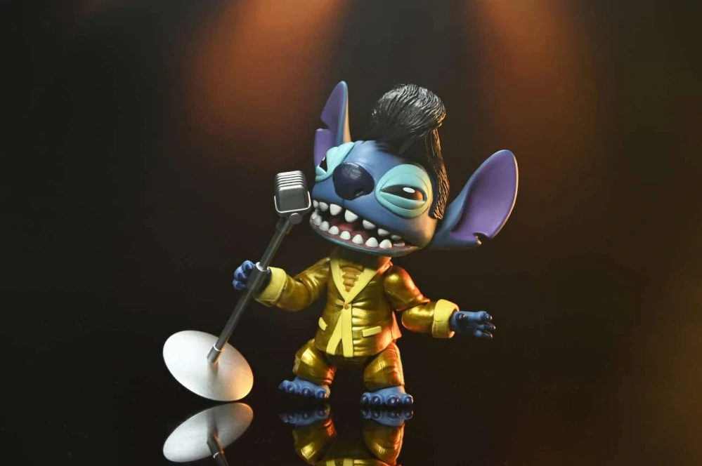 Figurka Ultimate Gold Suit Elvis Stitch - Lilo & Stitch Action Figure 