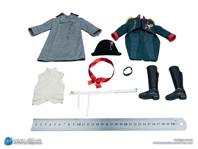 Sada oblečení pro figurku Napoleon 1/6 Costume Set Green