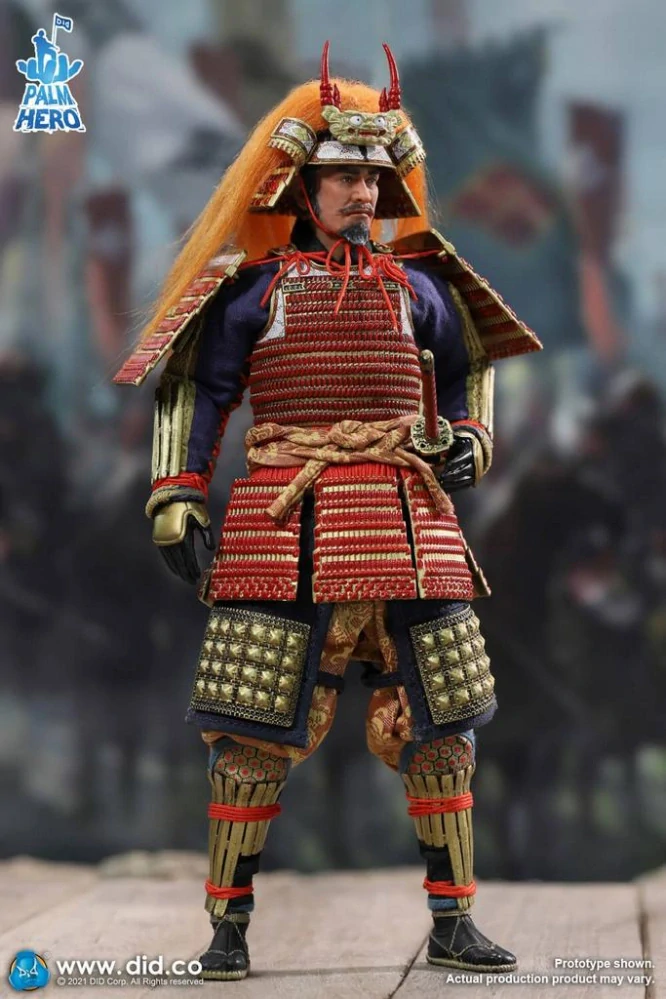 Figurka Takeda Shingen - Palm Hero Japan Samurai Series Action Figure 1/12