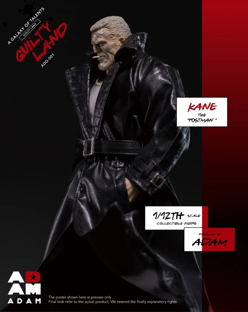 Figurka Marv (Kane The Postman) - Sin City 1/12 Action Figure