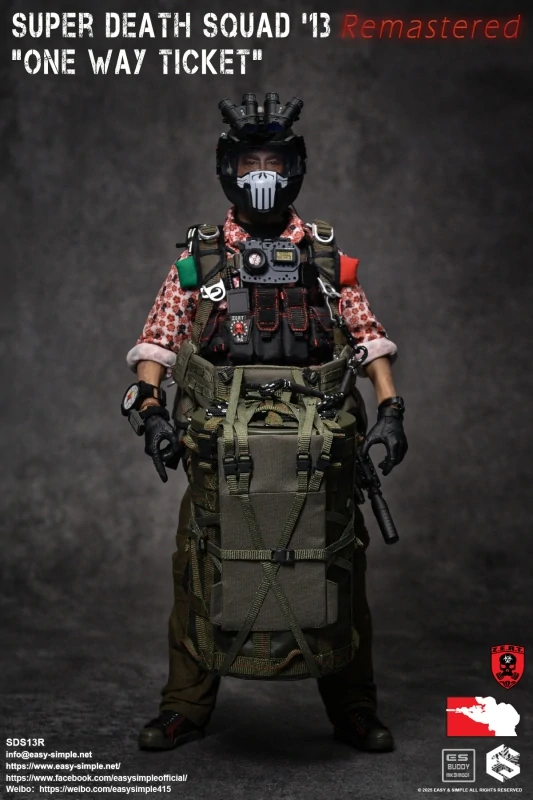 Figurka Super Death Squad 13 Remastered - "One Way Ticket" 1/6 Action Figure