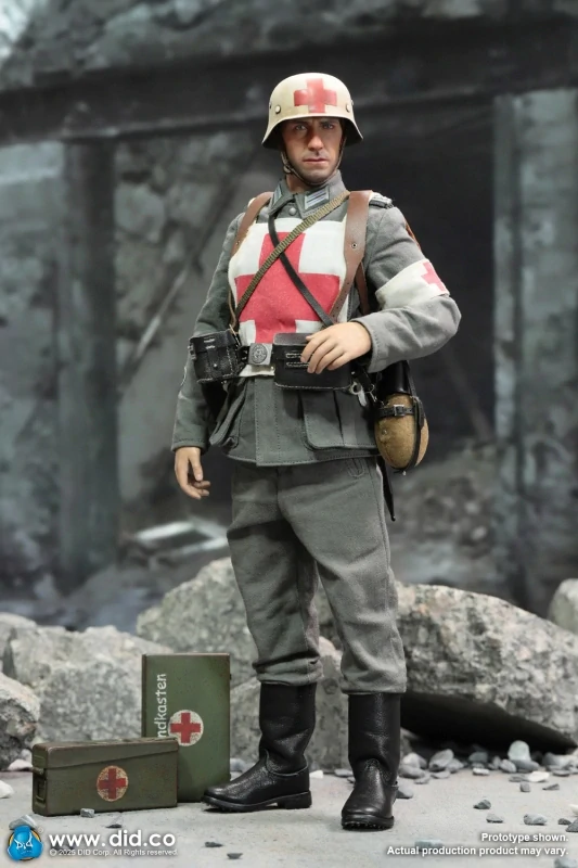 Figurka Gröger - WWII German WH Medic Officer Candidate Unterazt 1/6 Action Figure