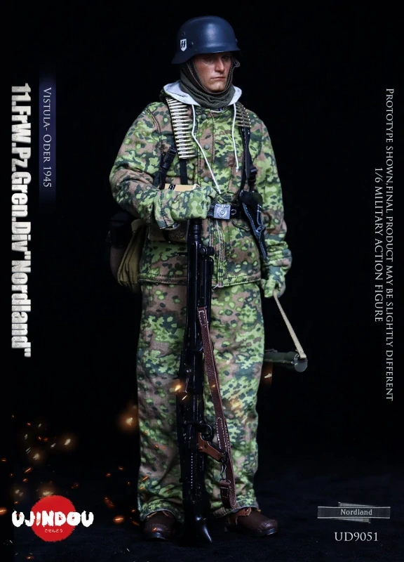 Figurka FrW.Pz.Gren.Div"Nordland" - Vistula-Oder 1945 1/6 Action Figure