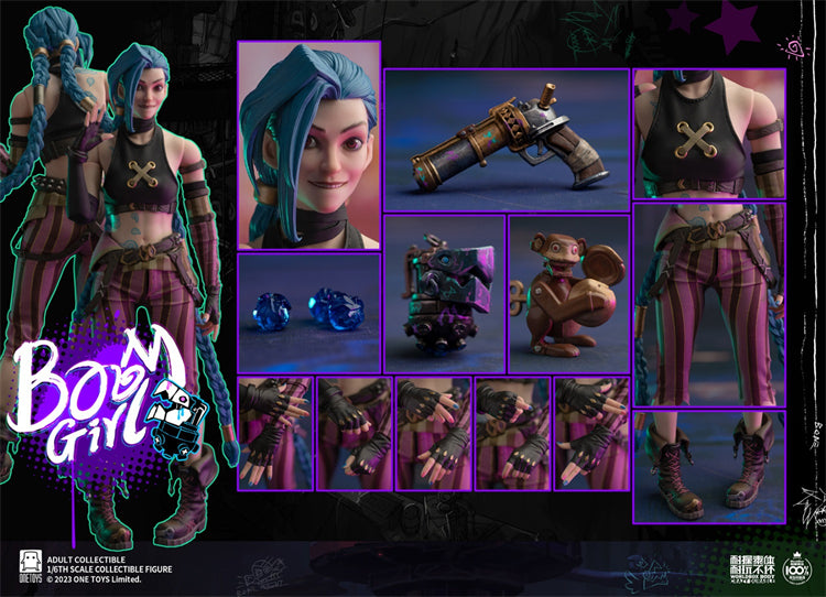 Figurka Jinx (Boom Girl) - Arcane: League of Legends 1/6 Action Figure