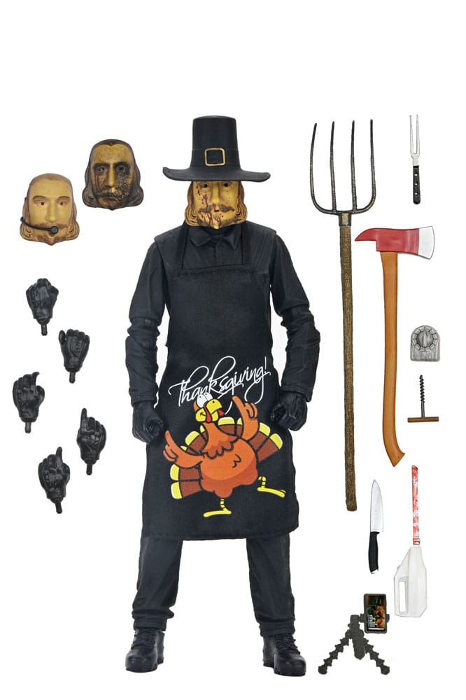 Figurka Ultimate John Carver "No Leftovers" - Thanksgiving Action Figure