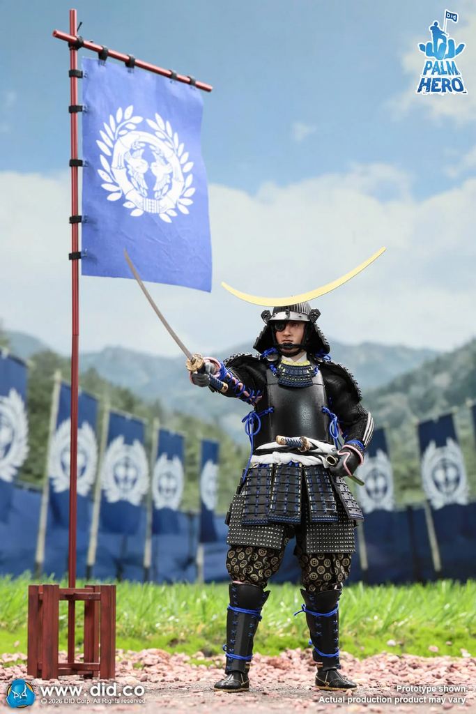 Figurka Date Masamune - Palm Hero Japan Samurai Series 4 Action Figure 1/12