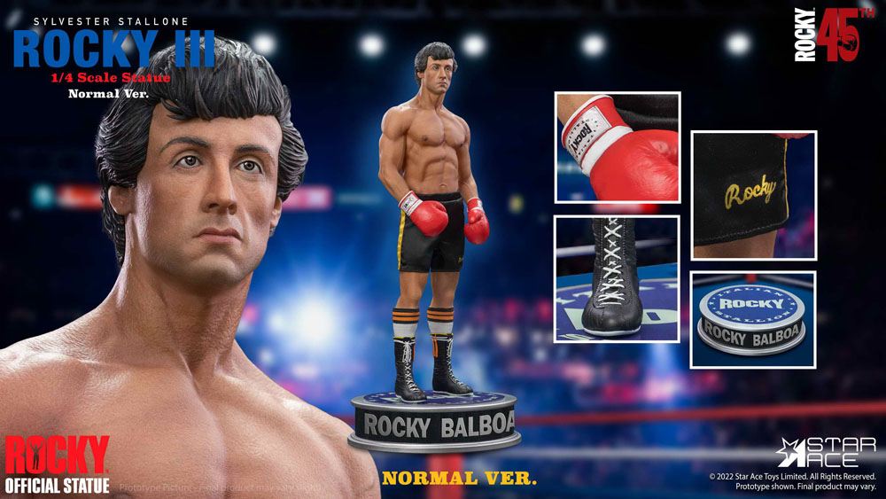 Soška Rocky Balboa - Rocky III Statue 1/4