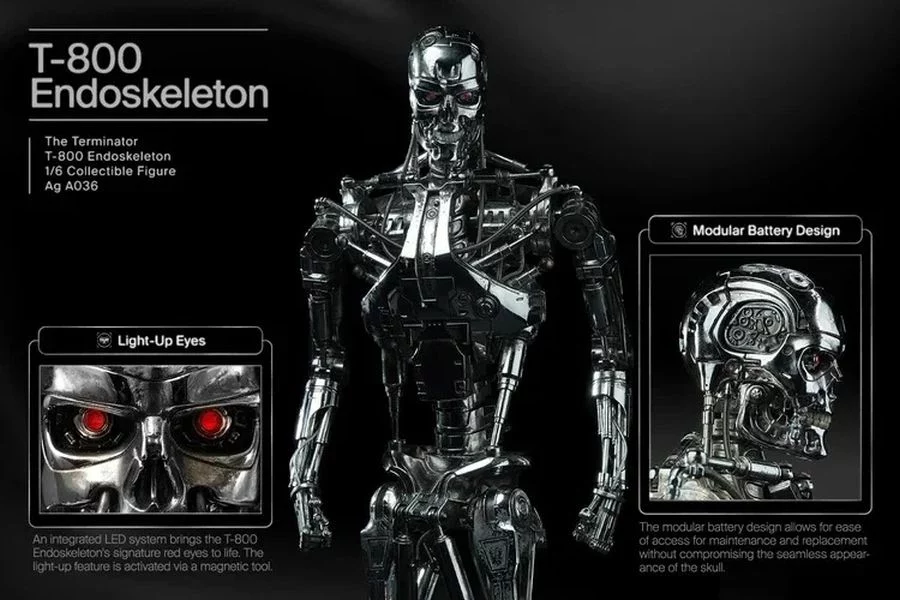 Figurka T-800 Endoskeleton - Terminator 1/6 Action Figure 