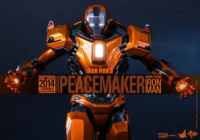 Figurka Iron Man Mark XXXVI Peacemaker - Iron Man 3 Summer Exclusive 2014 Figure 1/6  