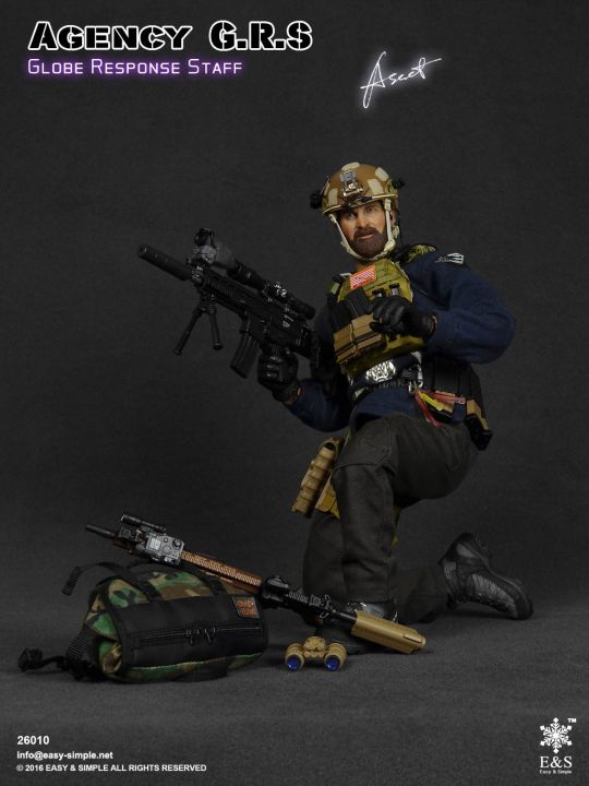 Figurka Globe Response Staff (Benghazi Attack 2012) - Agency G.R.S. 1/6 Action Figure