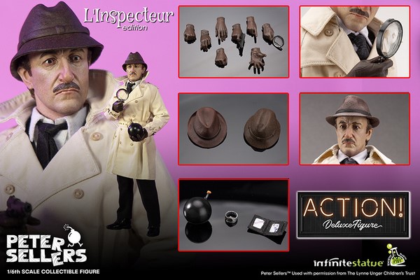 Figurka PETER SELLERS L'INSPECTEUR 1/6 ACTION FIGURE