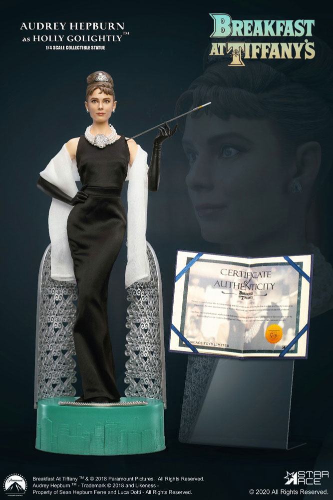 Soška Holly Golightly (Audrey Hepburn) Deluxe Ver. - Breakfast at Tiffany's Statue 1/4