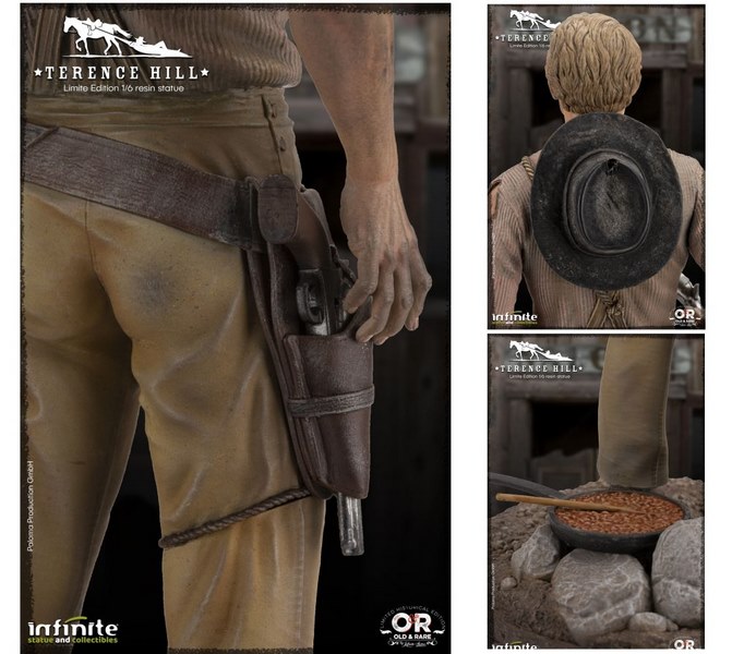 Soška TERENCE HILL - OLD&RARE RESIN STATUE