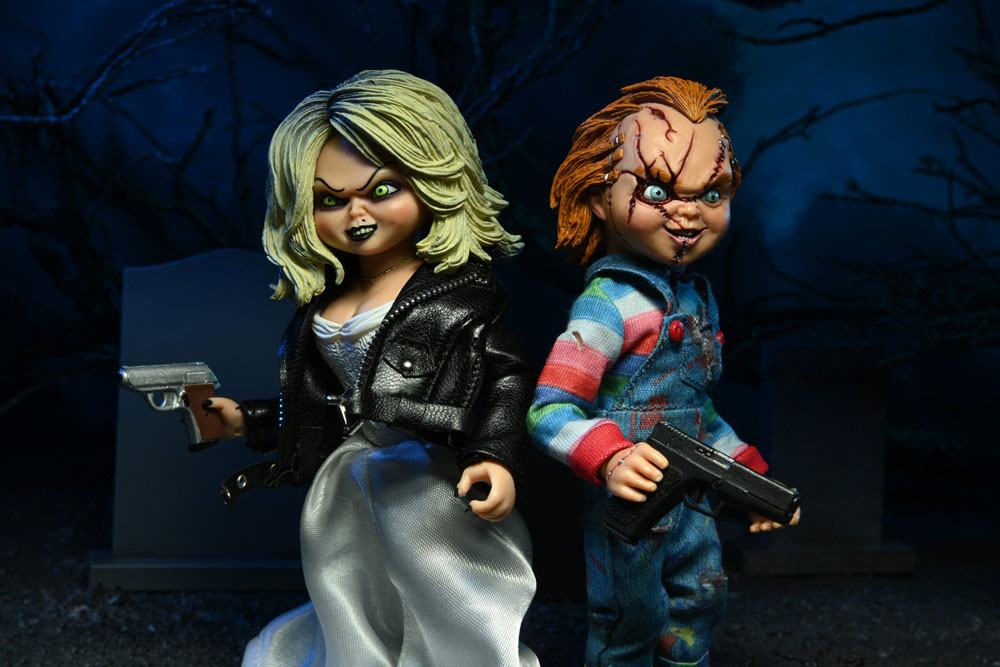 Figurky Chucky & Tiffany - Bride of Chucky Clothed Action Figure 2-Pack 