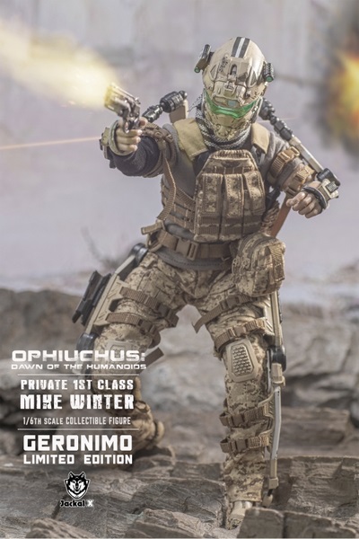 Figurka Private 1st Class Mike Winter (Geronimo Version) - Ophiuchus : The Dawn Of Humanoid 1/6 Action Figure