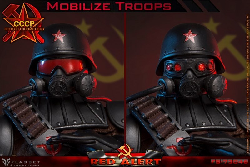 Figurka Mobilize Troops - Red Alert 1/6 Action Figure