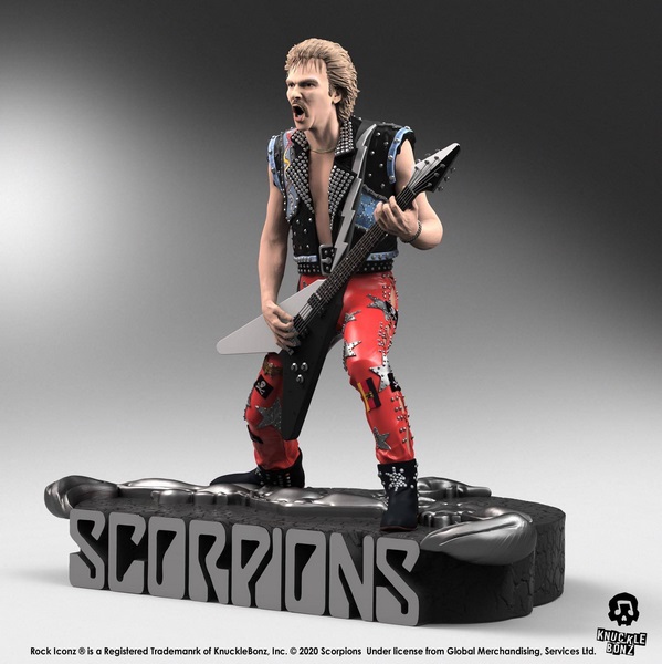 Soška Rudolf Schenker Limited Edition - Scorpions Rock Iconz Statue