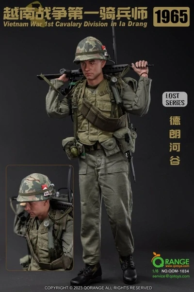 Figurka Forrest Gump - U.S. Army 1st Cavalry Division in Ia Drang 1965 1/6 Figure
