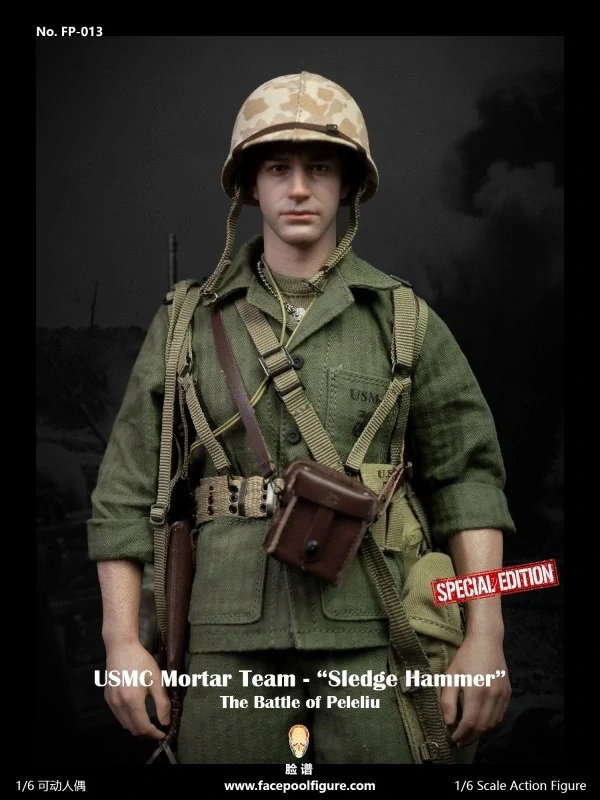 Figurka Eugene Sledge - The Pacific (USMC Mortar Team Sledge Hammer) 1/6 Action Figure