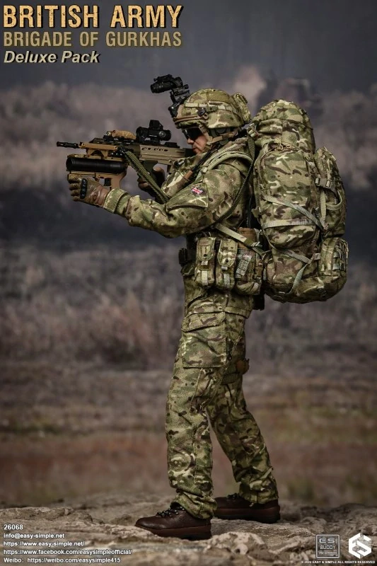 Figurka Brigade of Gurkhas - British Army 1/6 Deluxe Action Figure