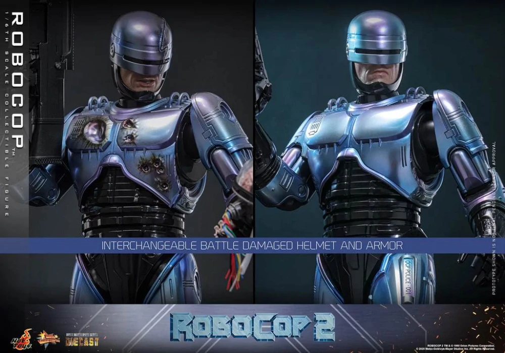 Figurka RoboCop - RoboCop 2 Movie Masterpiece Diecast Action Figure 1/6