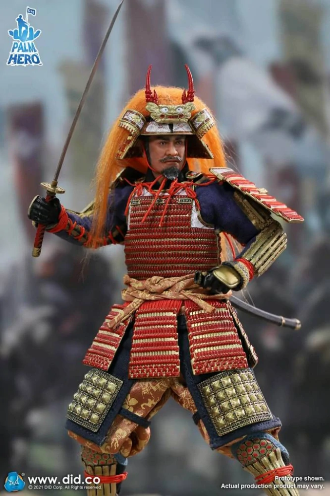 Figurka Takeda Shingen - Palm Hero Japan Samurai Series Action Figure 1/12