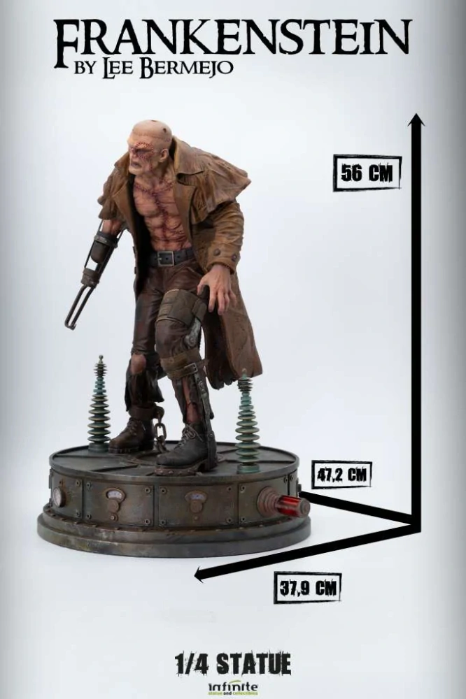 Soška Frankenstein by Lee Bermejo 1/4 Statue
