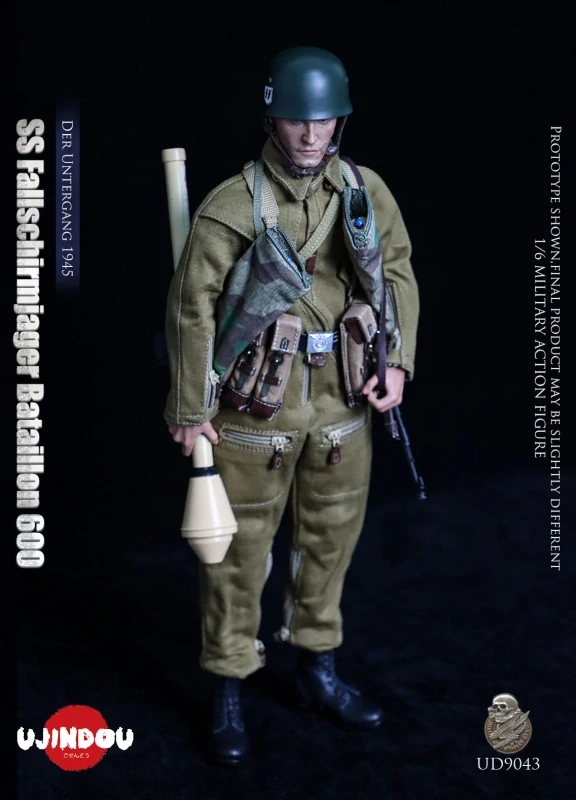 Figurka SS Fallschirmjager Bataillon 600 - Der Untergang 1945 1/6 Action Figure