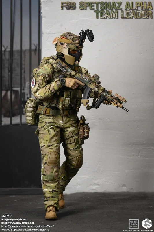 Figurka Team Leader - FSB Spetsnaz Alpha 1/6 Action Figure