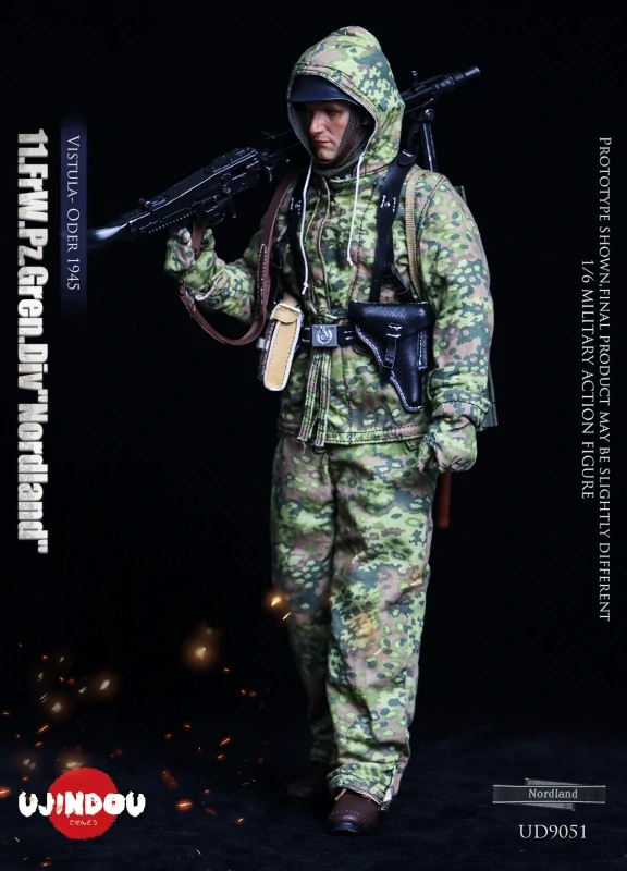 Figurka FrW.Pz.Gren.Div"Nordland" - Vistula-Oder 1945 1/6 Action Figure