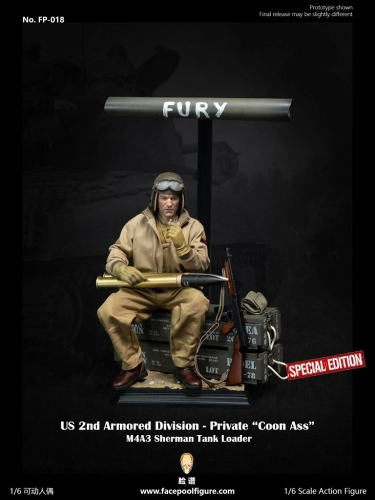 Figurka Private First Class "Coon Ass" (Special Version) - Fury 1/6 Action Figure
