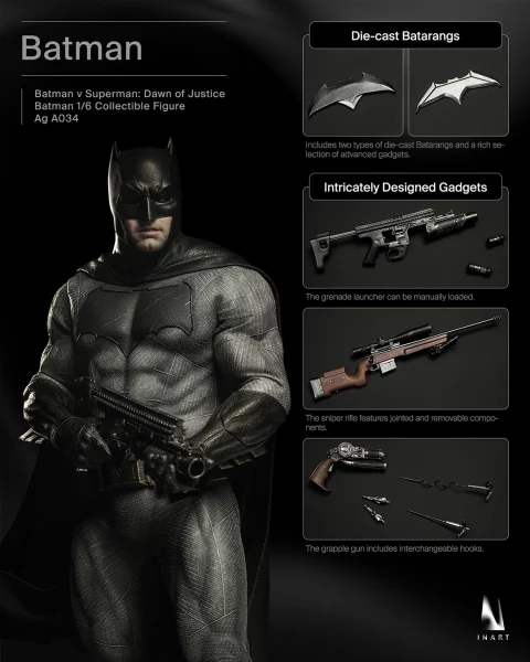 Figurka Batman - Batman V Superman-Dawn Of Justice 1/6 Action Figure