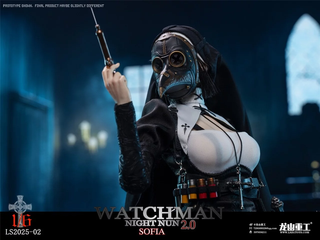 Figurka Sofia - Watchman Night Nun 2.0 Luxury Edition 1/6 Action Figure