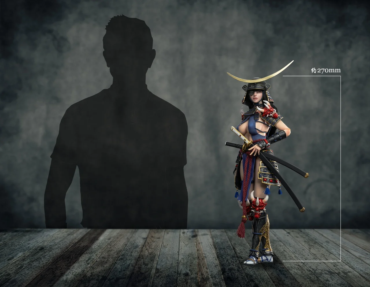 Figurka Date Masamune (Warrior Maiden Edition) - Swords Of Chaos 1/6 Action Figure